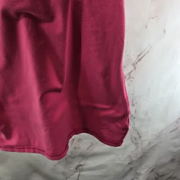 Lululemon Tank Top Womens 10 Pink Built In Shelf Bra Y T Racerback Magenta Hot - Picture 4 of 10